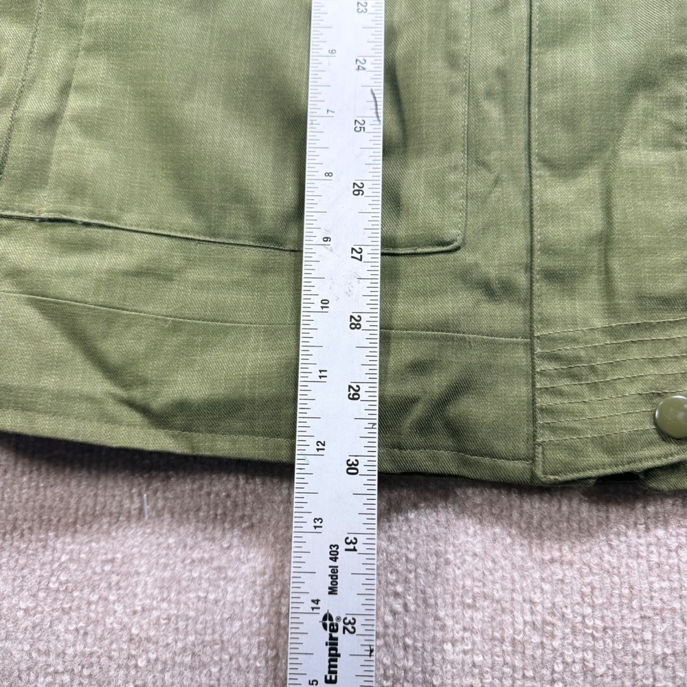 Under Armour Storm ColdGear Infrared Jacket Green Hooded Parka Womens Medium - Picture 4 of 13